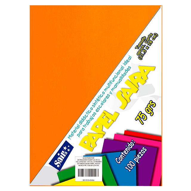 PAPEL BOND #05 PAPAYA T/C C/100