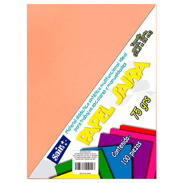 PAPEL BOND #31 ROSA CORAL T/C C/100