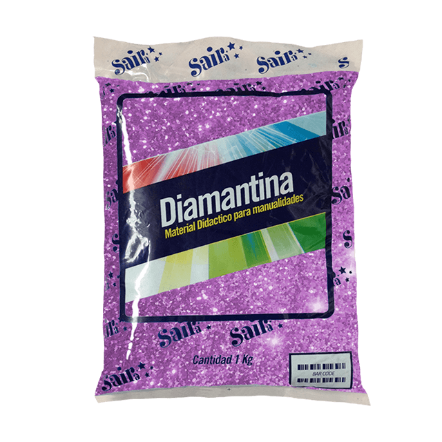 DIAMANTINA GRUESA 1 KGR #10 LILA