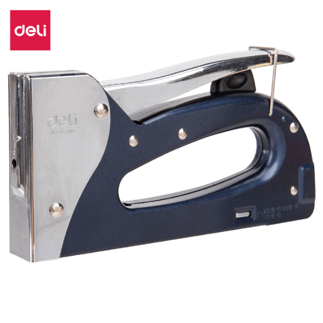 Deli 4600 Engrapadora industrial azul pza