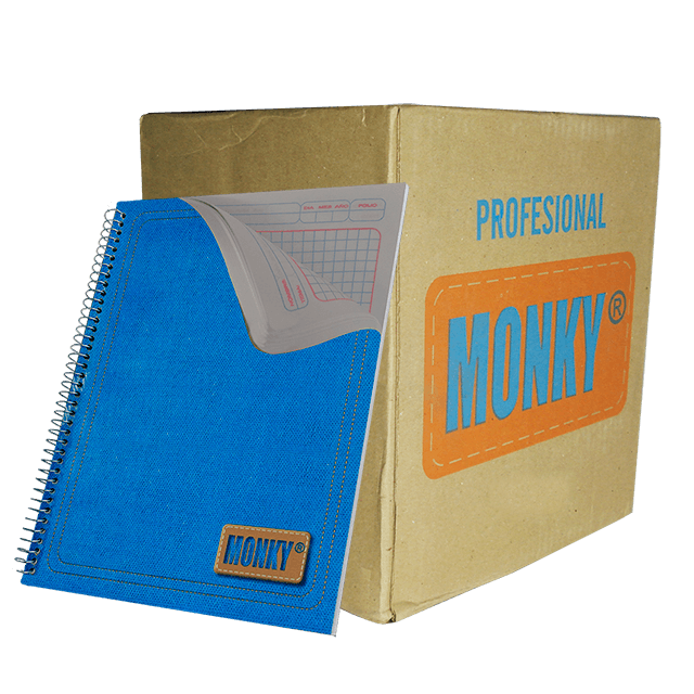 CUADERNO PROF. CUADRO 7MM 100 HOJAS PAQ. C/25