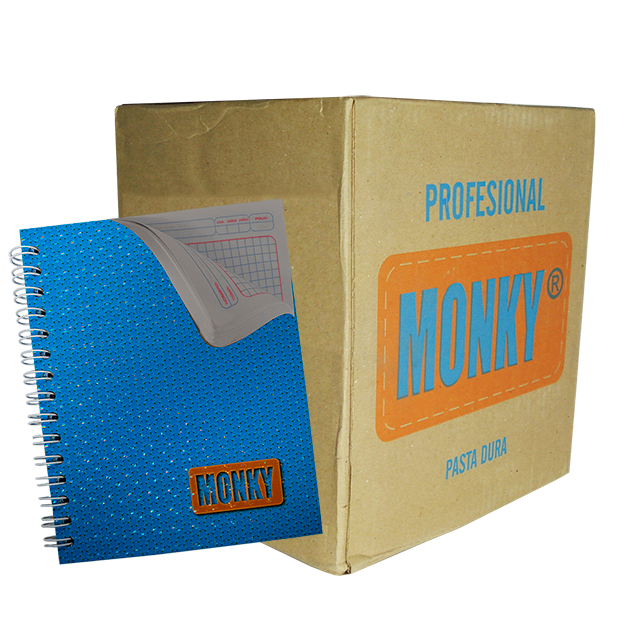 CUADERNO PROF. P. DURA CUADRO 7MM 100 HJS. C/25
