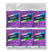 DIAMANTINA GRUESA 20 BOLSAS DE 50GRS # 13 MORADO