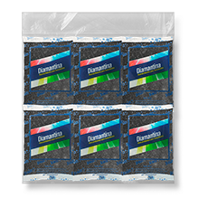 DIAMANTINA GRUESA 20 BOLSAS DE 50GRS # 16 NEGRO