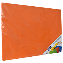 FOAMY 43X56 #10 NARANJA INTENSO C/10