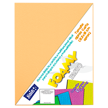 FOAMY PLUSH PASTO 04 CARNE T/CARTA PQT C/10