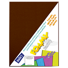 FOAMY PLUSH PASTO 12 CAFE T/CARTA PQT C/10
