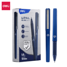 Deli EG61-BL Bolígrafo de gel azul 1.0mm caja c/12 pzas
