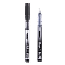 Deli Q300-BK Bolígrafo Roller negro 0.5mm caja c/12 pzas