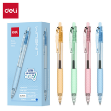 Deli Q150C-BL Bolígrafo retráctil azul 0.7mm caja c/12 pzas