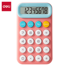 Deli M12 Calculadora portable coral pza