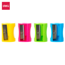 Deli 0531 Sacapuntas sencillo colores surtidos bote c/48 pzas