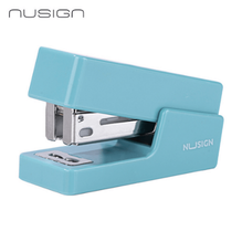 Deli NS083 Set mini engrapadora azul y grapas caja c/12 sets