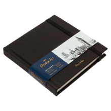 Deli C287 Cuaderno para dibujo negro 12cmX12cm 40 hojas 160 gr pza