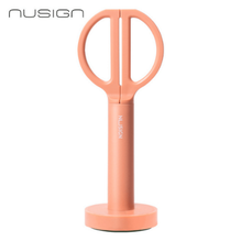 Deli NS051 Tijera con soporte coral 7 pulgadas pza