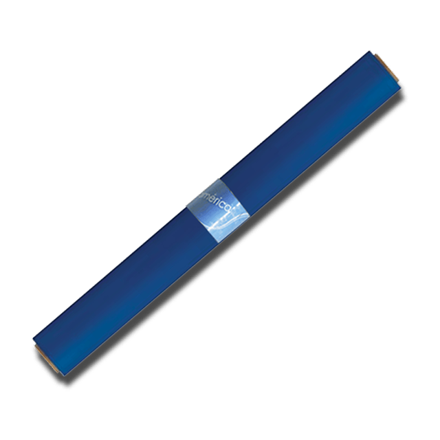 SILUETA PAPEL EUROMAC AZUL ELECTRICO ROLLO 25 MTS