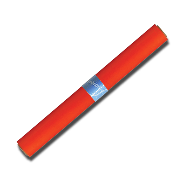 SILUETA PAPEL EUROMAC NARANJA ROLLO 25 MTS