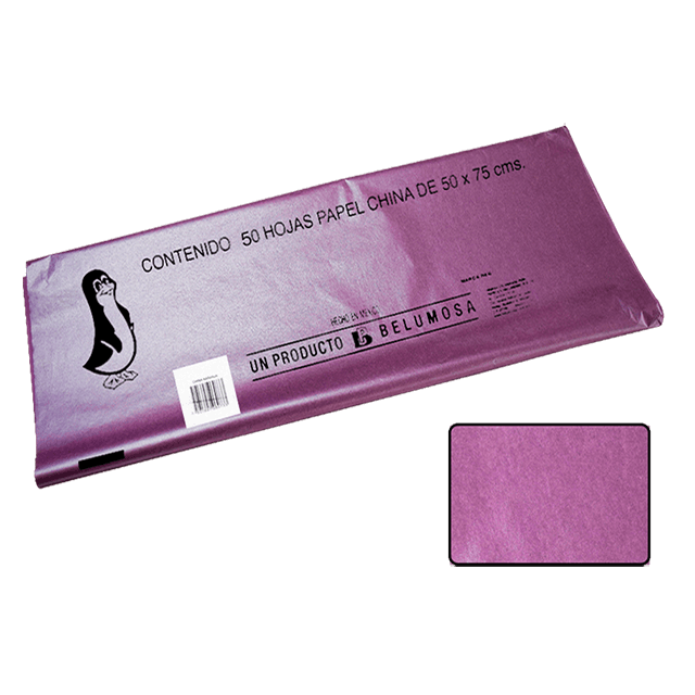 CHINA PAPEL BELUMOSA 20 C/50 NO.69 ROSA PERLA