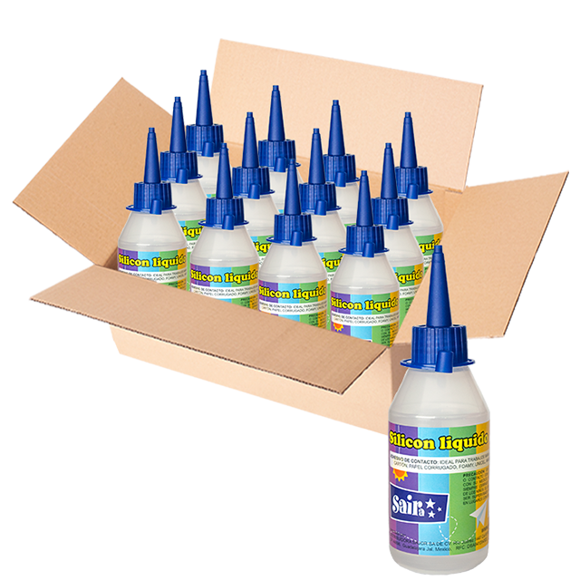 SILICON LIQUIDO 100 ML CAJA C/12 PZAS
