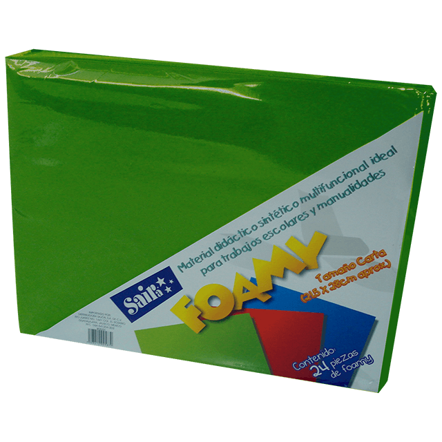 FOAMY T/C #30 VERDE BANDERA C/24