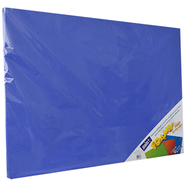 FOAMY 43X56 #27 AZUL MARINO C/10
