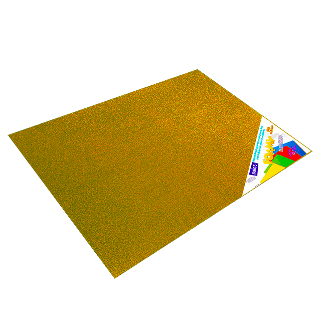 FOAMY DIAMANTADO 70X90 #28 DORADO C/10