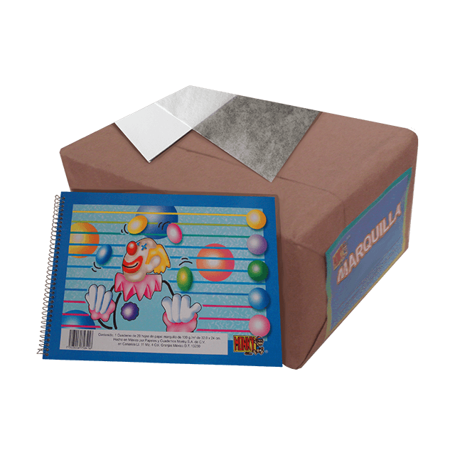 BLOCK PAPEL MARQUILLA MONKY 20 HOJAS PQT C/25 BLOCKS