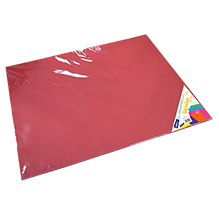 CARTULINA PAQ C/10 C-34 VINO 50X65 180 GM