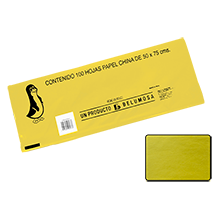 CHINA PAPEL BELUMOSA 10 C/100 02 CANARIO