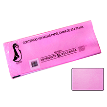 CHINA PAPEL BELUMOSA 10 C/100 06 ROSA PALIDO