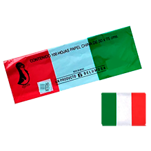 CHINA PAPEL BELUMOSA 10 C/100 96 TRICOLOR