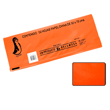 CHINA PAPEL BELUMOSA 20 C/50 NO. 5 MANDARINA