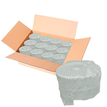 RAFIA TOYO BOLA 100 GR 1 BLANCO NATURAL CAJA C/200