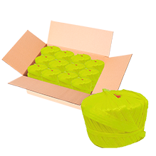 RAFIA TOYO BOLA 100 GR 4 CANARIO CAJA C/200