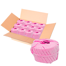 RAFIA TOYO BOLA 100 GR22 PALO DE ROSA CAJA C/200