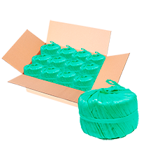 RAFIA TOYO BOLA 100 GR 11B VERDE AGUA CAJA C/200