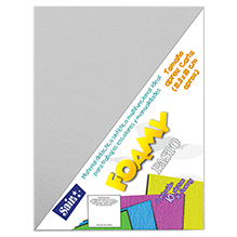FOAMY PLUSH PASTO 16 BLANCO T/CARTA PQT C/10
