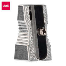 Deli 39761 Sacapuntas metálico sencillo caja c/24 pzas