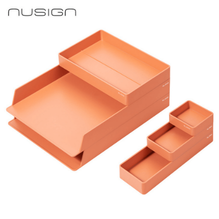 Deli NS001 Set de charolas organizadoras coral caja c/6 pzas